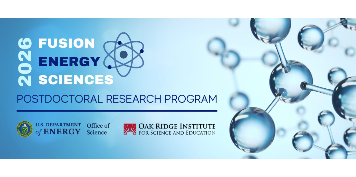 DOE Fusion Energy Sciences Postdoctoral Research Program